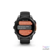 Kép 3/8 - Garmin fenix 8 Slate Gray with Black Silicone Band okosóra
