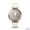 Kép 2/6 - Garmin Lily 2 Cream Gold with Coconut Silicone Band okosóra