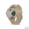 Kép 4/5 - Garmin Venu 3S French Grey-Cream Gold with Leather and Silicone Strap okosóra