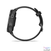 Kép 5/6 - Garmin Forerunner 965 Carbon Grey DLC Titanium Bezel with Black Case and Black/Powder Grey Silicone Band okosóra