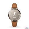 Kép 2/7 - Garmin Lily 2 Classic Cream Gold with Light Brown Leather Strap okosóra
