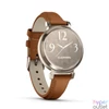Kép 4/7 - Garmin Lily 2 Classic Cream Gold with Light Brown Leather Strap okosóra