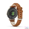 Kép 6/7 - Garmin Lily 2 Classic Cream Gold with Light Brown Leather Strap okosóra