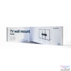 Kép 3/3 - Gembird WM-55F-02 Fixed TV Wall Mount 32”-55" Black