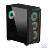 Kép 2/8 - Gigabyte C301G V2 RGB Lighting Tempered Glass Black gépház