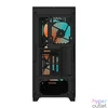 Kép 4/8 - Gigabyte C301G V2 RGB Lighting Tempered Glass Black gépház