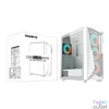 Kép 8/8 - Gigabyte C301GW RGB Lighting Tempered Glass White gépház