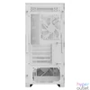 Kép 4/8 - Gigabyte C102 Ice Glass Tempered Glass White gépház