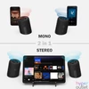 Kép 4/8 - Hama Twin 2.0 Bluetooth Speaker Black hangszóró