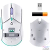 Kép 8/8 - HP HyperX Pulsefire Haste 2 Core Wireless Bluetooth Gaming Mouse Black White egér
