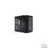 Kép 1/6 - HYTE Y70 Tempered Glass Pitch Black gépház