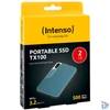 Kép 5/5 - Intenso 2TB USB3.2 Type-C External SSD TX100 Grey/Blue külső SSD