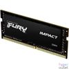 Kép 1/3 - Kingston 8GB DDR4 3200MHz SODIMM Fury Impact Black notebook memória