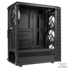 Kép 6/9 - Kolink Observatory Lite RGB Tempered Glass Black gépház