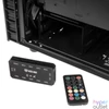 Kép 8/9 - Kolink Observatory Lite RGB Tempered Glass Black gépház