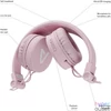 Kép 3/3 - Lamax Blaze2 Bluetooth Headset Pink