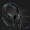 Kép 5/13 - Lamax Heroes General 1 Gamer Headset Black