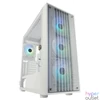 Kép 3/8 - LC Power LC-810W Bright Crawler X Tempered Glass White gépház