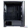 Kép 3/4 - LC Power 717B Meshwork L Dark Tempered Glass Black gépház