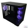 Kép 4/8 - LC Power Gaming 8001B Tempered Glass Pro-Storm Dark gépház