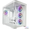 Kép 4/4 - LC Power Gaming 8001W Tempered Glass Pro-Storm Light gépház