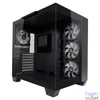 Kép 4/7 - LC Power 809B Dark Storm X Gaming Black gépház