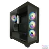 Kép 2/9 - LC Power 715W Seamless Pale X Tempered Glass Black gépház