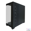 Kép 5/9 - LC Power 715W Seamless Pale X Tempered Glass Black gépház