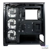 Kép 8/9 - LC Power 715W Seamless Pale X Tempered Glass Black gépház