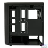 Kép 8/10 - LC Power Gaming 703B QuadLuxx Window Black gépház