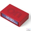 Kép 1/8 - Lexon Flip+ LCD Alarm Clock Rubber Red hi-fi