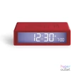 Kép 2/8 - Lexon Flip+ LCD Alarm Clock Rubber Red hi-fi