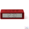 Kép 3/8 - Lexon Flip+ LCD Alarm Clock Rubber Red hi-fi