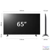 Kép 11/11 - LG 65" 65UR78003LK LED Smart tv