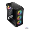 Kép 8/19 - Logic Portos ARGB Midi Window Black gépház