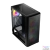 Kép 14/18 - Logic Aramis ARGB Midi Tempered Glass Black gépház
