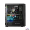 Kép 4/18 - Logic Aramis ARGB Midi Tempered Glass Black gépház