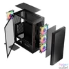 Kép 8/18 - Logic Aramis ARGB Midi Tempered Glass Black gépház