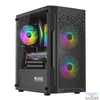 Kép 1/8 - Logic Aramis ARGB Mini Tempered Glass Black gépház