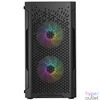Kép 5/8 - Logic Aramis ARGB Mini Tempered Glass Black gépház