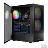Kép 1/9 - Logic Arya ARGB Tempered Glass Black gépház