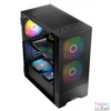 Kép 3/9 - Logic Arya ARGB Tempered Glass Black gépház