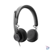 Kép 2/5 - Logitech MSFT Teams Zone Wired Headset Black