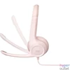 Kép 3/3 - Logitech H390 Stereo Headset Rose