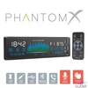 Kép 1/8 - M.N.C PhantomX AutóHiFi fejegység hi-fi