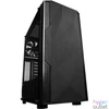 Kép 1/7 - Modecom Logic Agir Tempered Glass Black gépház