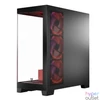 Kép 10/25 - Modecom Volcano Space Apex ARGB Tempered Glass Black gépház