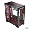 Kép 19/25 - Modecom Volcano Space Apex ARGB Tempered Glass Black gépház