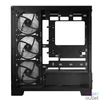 Kép 21/25 - Modecom Volcano Space Apex ARGB Tempered Glass Black gépház