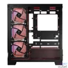 Kép 22/25 - Modecom Volcano Space Apex ARGB Tempered Glass Black gépház
